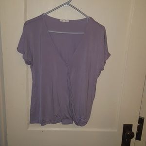 Purple shirt